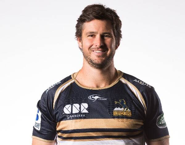 Big win: Sam Carter's ACT Brumbies dusted NSW 28-12 on Saturday night.