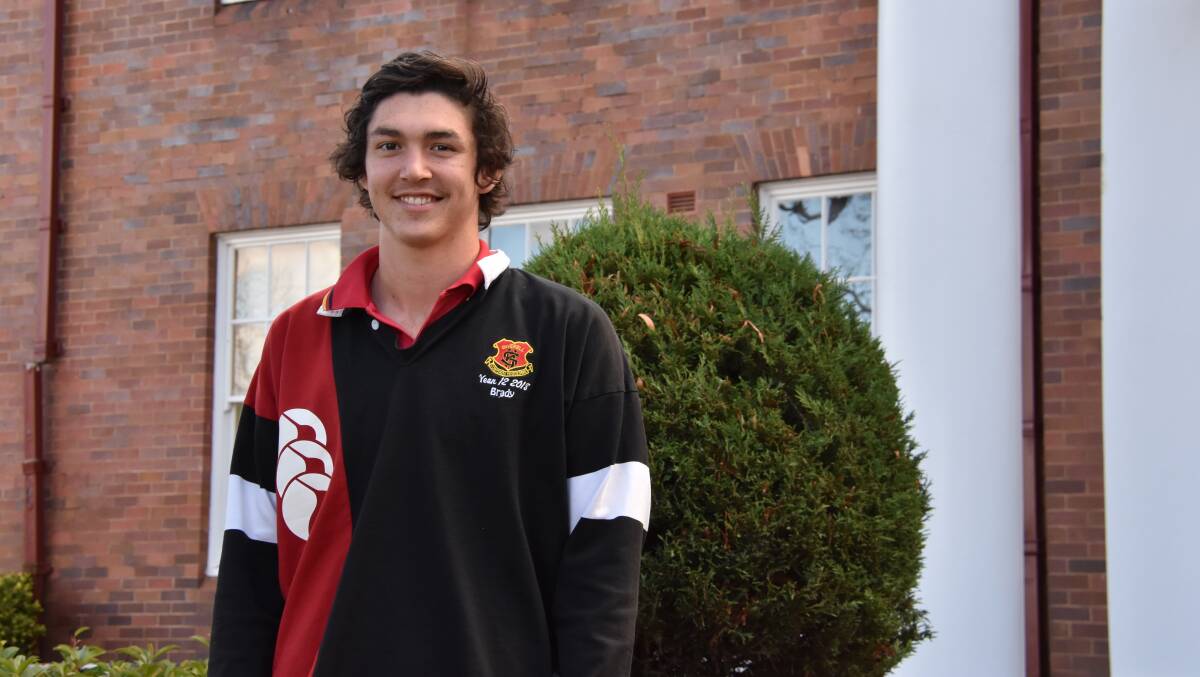 Talent: Inverell's Brady Mather was selected to compete in the Division Two National Championships on the Gold Coast.