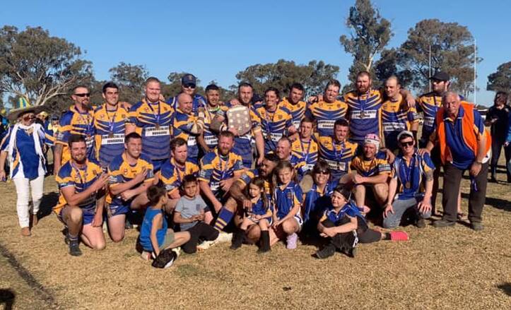 Premiership winners: The mighty Bundarra Bears took down Warialda to win the Group 19 second division grand final in front of a home crowd last year.
