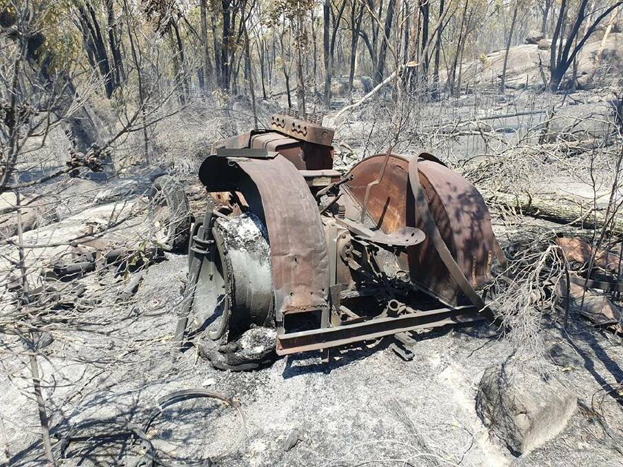 Time to rebuild: The fire ripped through more than 23,400 hectares of land destroying 14 houses, 44 outbuildings and hundreds of kilometres of property fences in February. Photo: Alwyn Miller