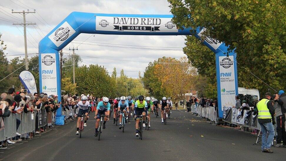Growing event: Last year's Grafton to Inverell was particularly difficult for riders who faced cold, rainy conditions. 
