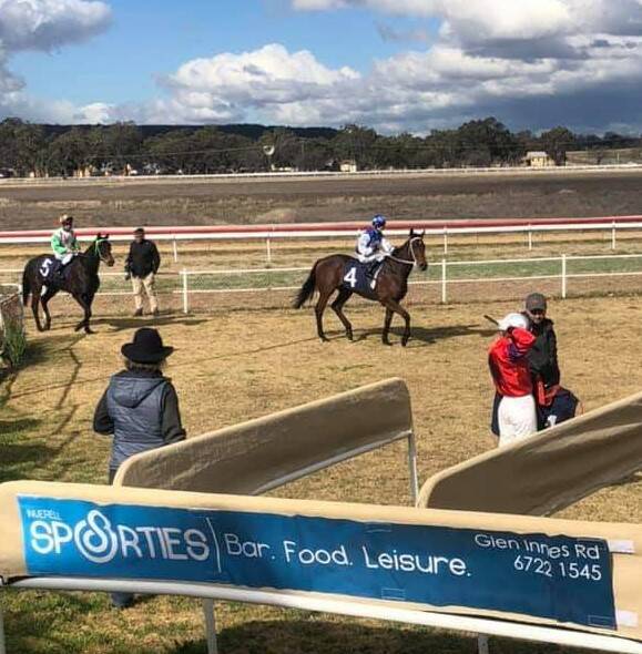 Inverell trainers see success track side at freezing first local race meet of season