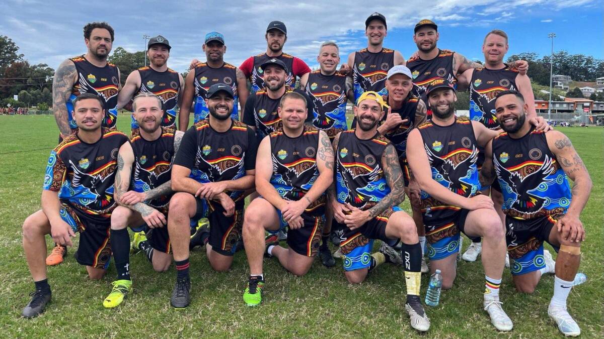 The Indigenous Australian men's 30s team finished fourth in its division after making the quarter finals over the weekend. Picture supplied.