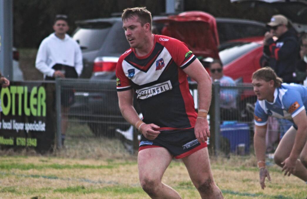 Logan Howard has been entrusted with another position of leadership within the Kootingal-Moonbi Roosters' first grade setup. Picture by Zac Lowe.