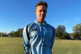 Conrad George has been one of the most successful bowlers in Tamworth first grade cricket this year - but that is not what matters most to him. Picture by Zac Lowe.