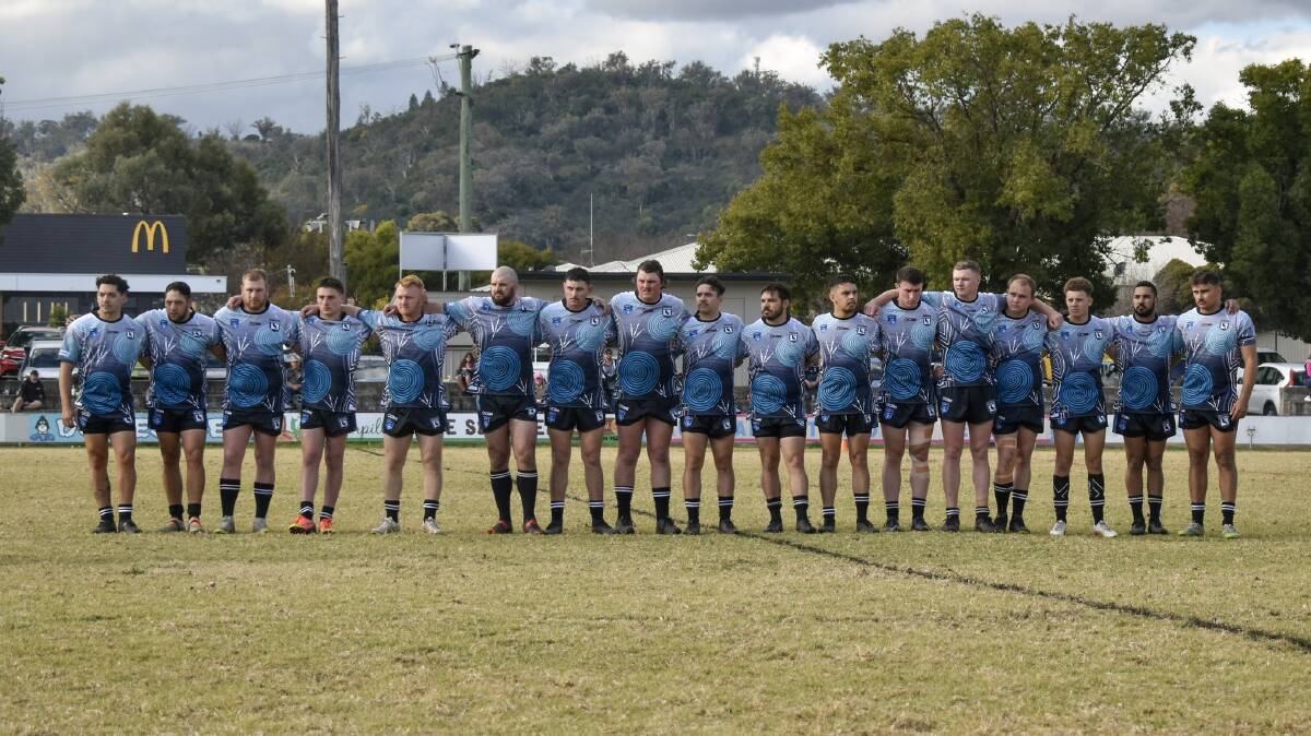 Indigenous culture is deeply embedded in the Werris Creek Magpies, who proudly displayed it during the Indigenous Round held in Tamworth on Saturday. Picture by Ashleigh Walton. 
