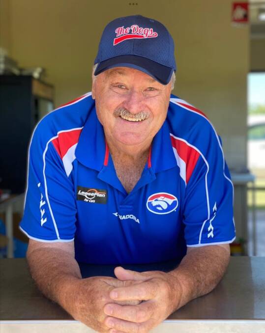 Brian Lenton's lifetime as a player, coach, and administrator in AFL was recognised last week. Picture supplied.