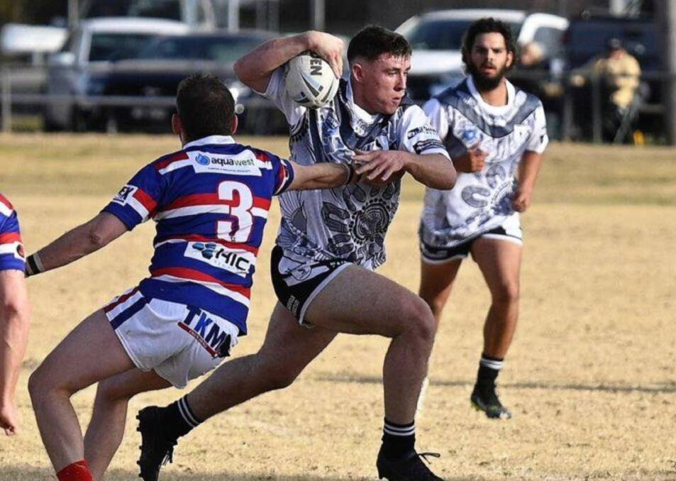 Ronin Hadden was expected to be a key player for Werris Creek in 2023, and hopes to prove his worth to the club in 2024. Picture supplied.