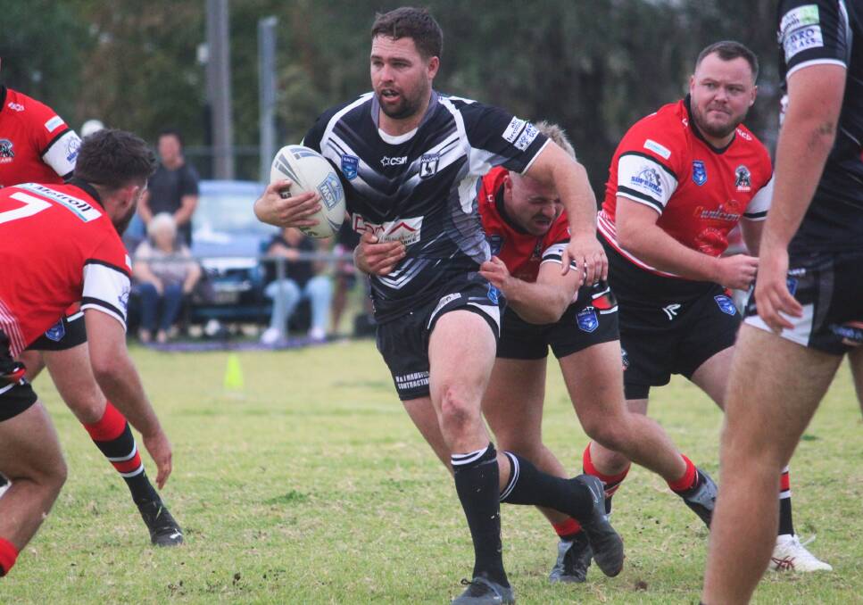 Cody Tickle will step back from coaching Werris Creek this season and be a player mentor in his on-field return. Picture by Zac Lowe.
