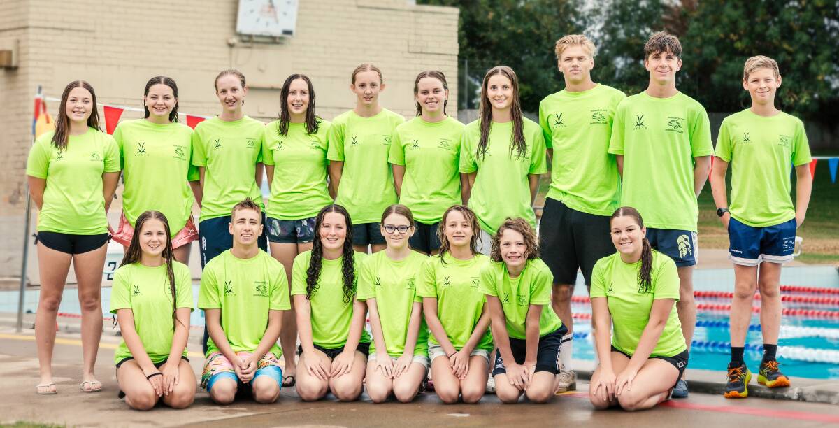 The Tamworth City Swimming Club squad for the upcoming Country Championships is 19-strong with several experienced swimmers among their number. Picture by Andrew Pearson. 
