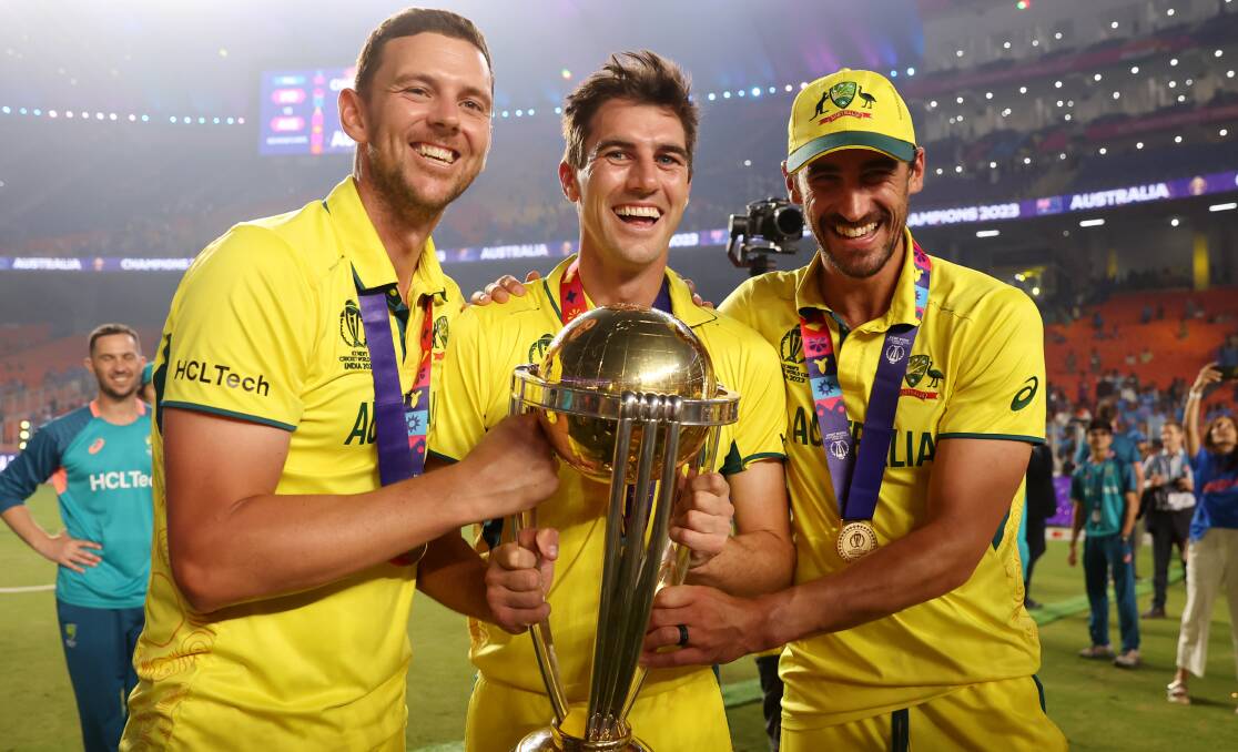 Hazlewood's latest milestone comes just months after Australia won the 2023 World Cup. Picture by Robert Cianflone/Getty Images. 