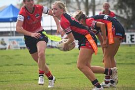 Abby Hatch (nee Schmiedel) sees herself as a leader no matter what her formal role is for the Roosters. Picture by Zac Lowe. 