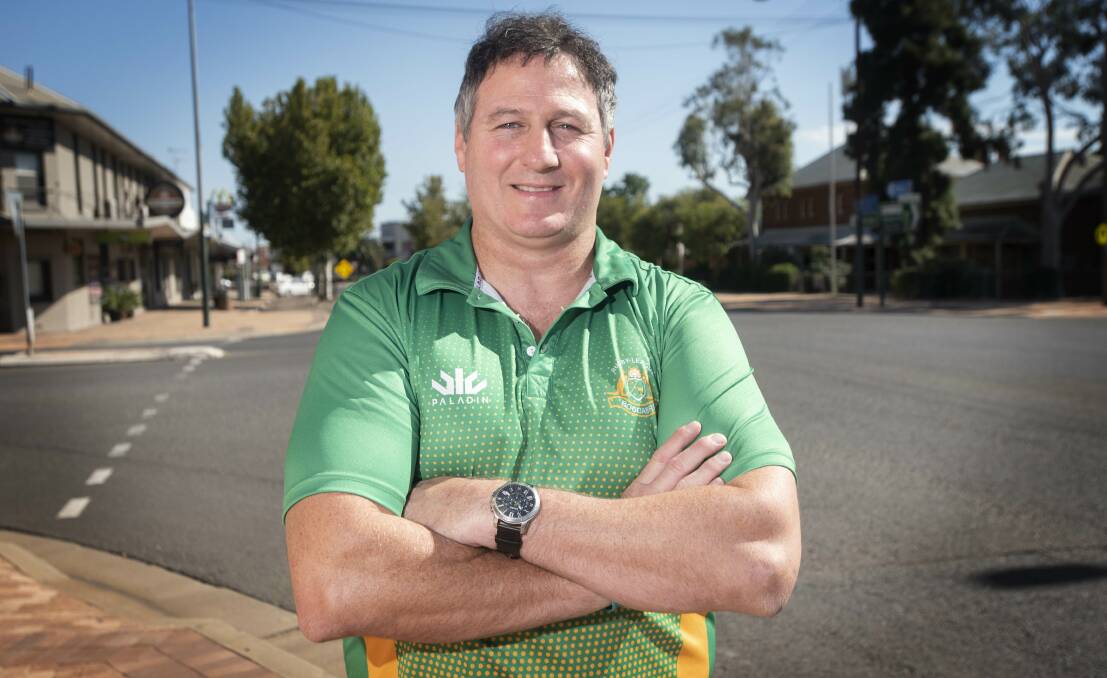 Boggabri coach Shane Rampling knew what White needed when he was struggling - a new challenge. Picture by Peter Hardin.