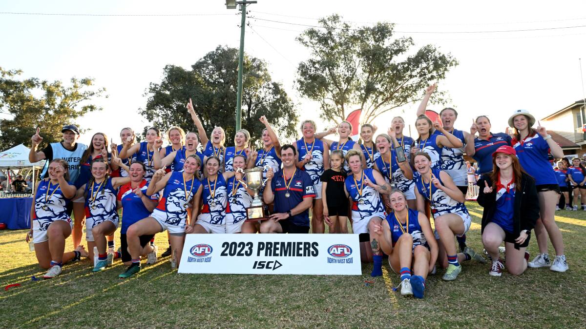 The Gunnedah Bulldogs women will start their premiership defence against the Tamworth Swans on Saturday. Picture by Gareth Gardner. 