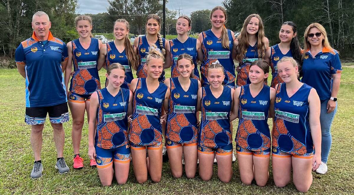 The Northern Rangers under 16s girls are battle-hardened and knew what to expect leading in to nationals. Picture by Tamworth Junior Oztag. 