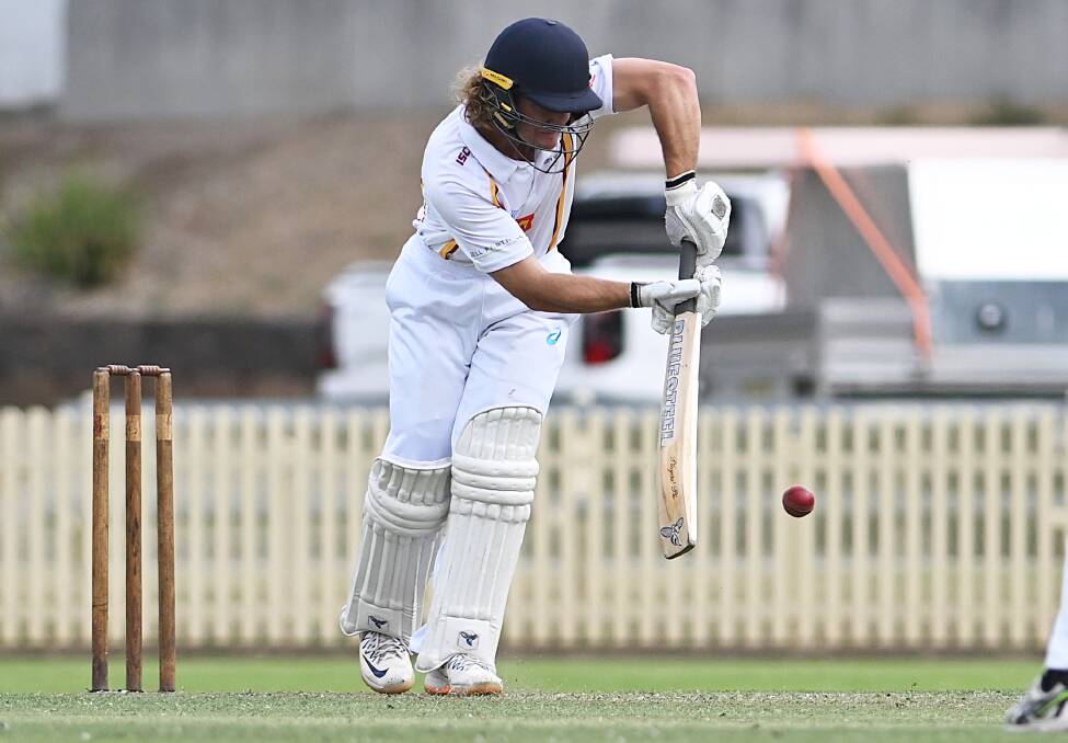 Callum Henry has not made more than 53 in first grade this year, but still managed to average 46. Picture by Gareth Gardner.