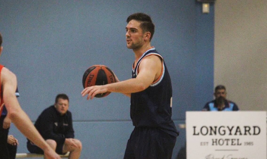 On court: Izack Fuller (pictured) led the Tamworth Thunderbolts on Saturday during their unsuccessful trip to Sydney. Photo: Zac Lowe.