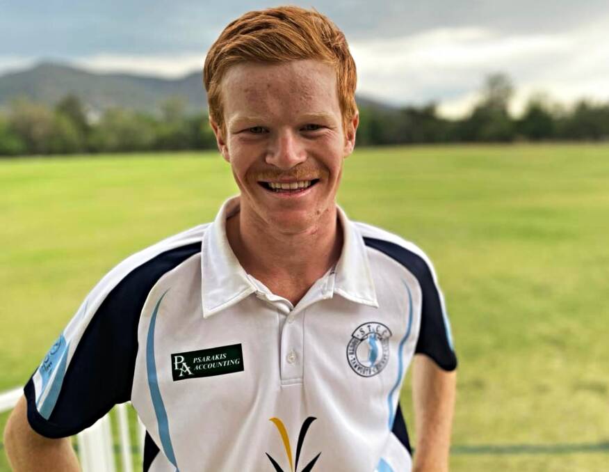 Carter McIlveen was unplayable at Riverside 1 against Bective, where he took five wickets in less than four overs. Picture by Zac Lowe.