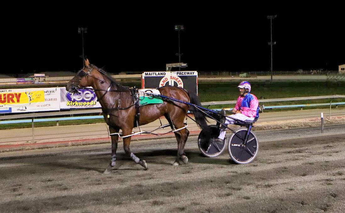 One For The Rodi and Michael Formosa take out the Maitland City Inter Pace on Friday night with an impressive performance. Picture by PeterMac Photography. 