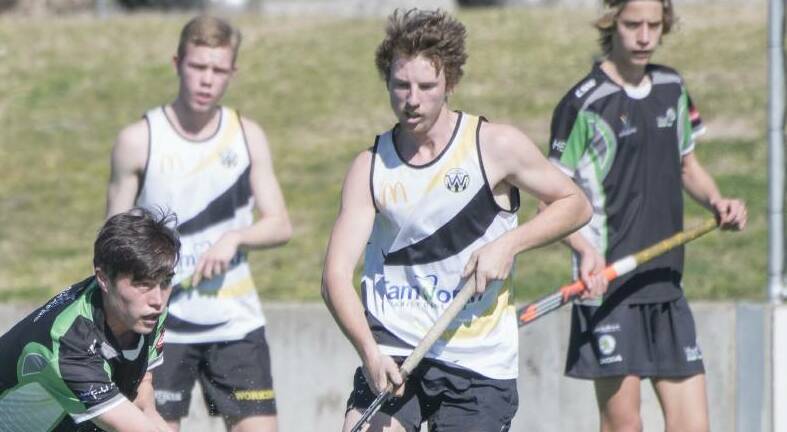 On the radar: Ehren Hazell, pictured here playing for Workies a couple of years ago, is part of the 20-strong men's National Development Squad. Photo: Peter Hardin