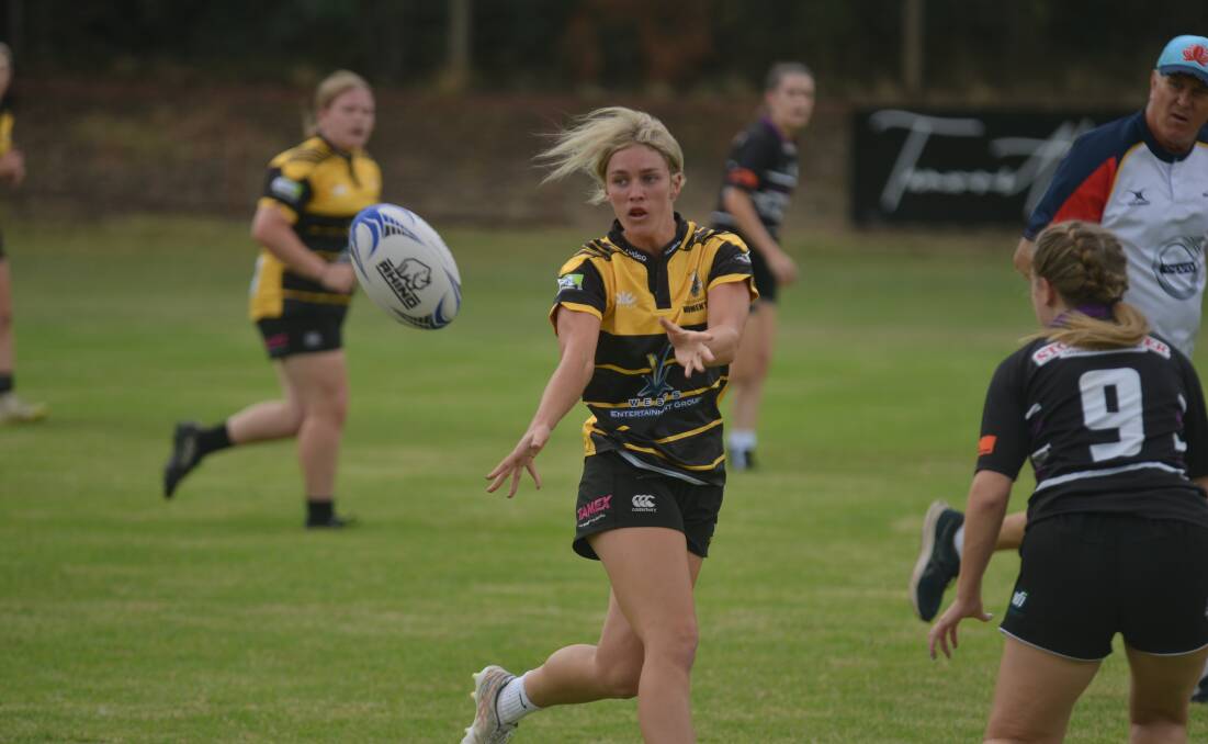 Loss: Co-captain Rosie Ferguson is one of a handful of players Pirates will be missing for their clash with Barraba/Gwydir on Saturday. Photo: Mark Bode