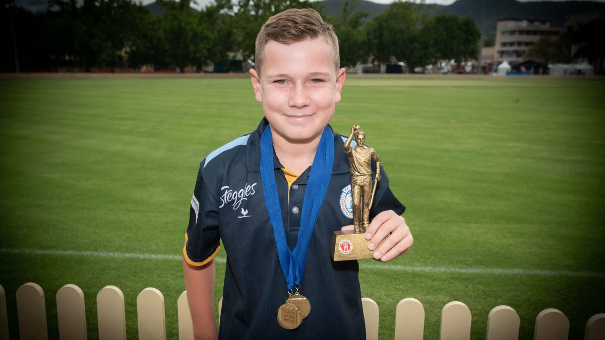 in January Jones became only the fourth Tamworth junior to be named the player of the Lismore carnival. Picture Peter Hardin