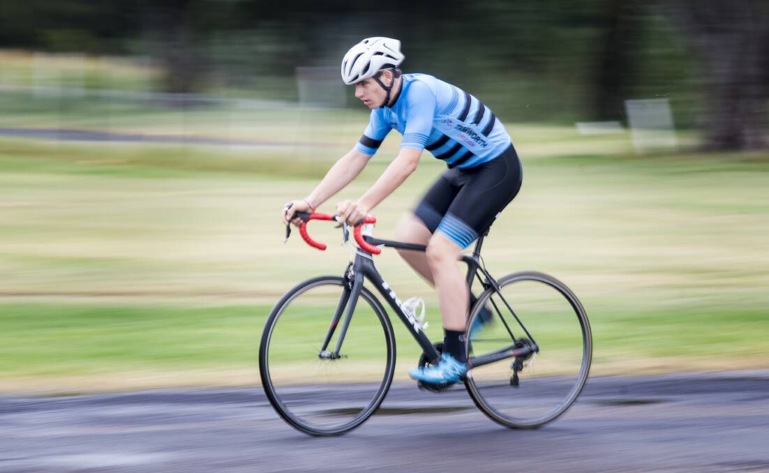 Fast track to success: 2019 is shaping up to be an exciting one for Tamworth cyclist Luke Deasey. Photo: Peter Hardin