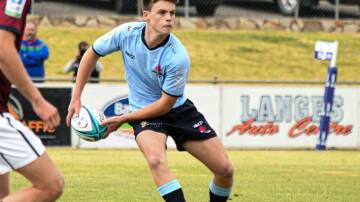Narrabri's Jonty Fowler had a strong campaign for the victorious NSW team during the recently-completed Super Rugby under 16s competition. Picture Brumbies Rugby 