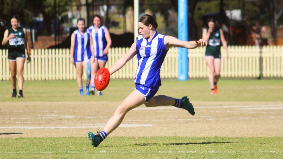 Appleby has twice been named the AFL North West's Rising Star. Picture by Zac Lowe
