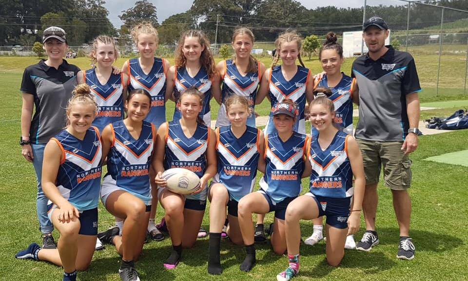 Matching it with the best: The 14s girls efforts in reaching the semi-finals headlined a strong showing from the Northern Rangers at Coffs Harbour on the weekend.