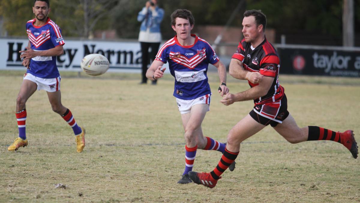 North Tamworth Bears talisman Scott Blanch can play any position well and is always a threat with ball in hand.