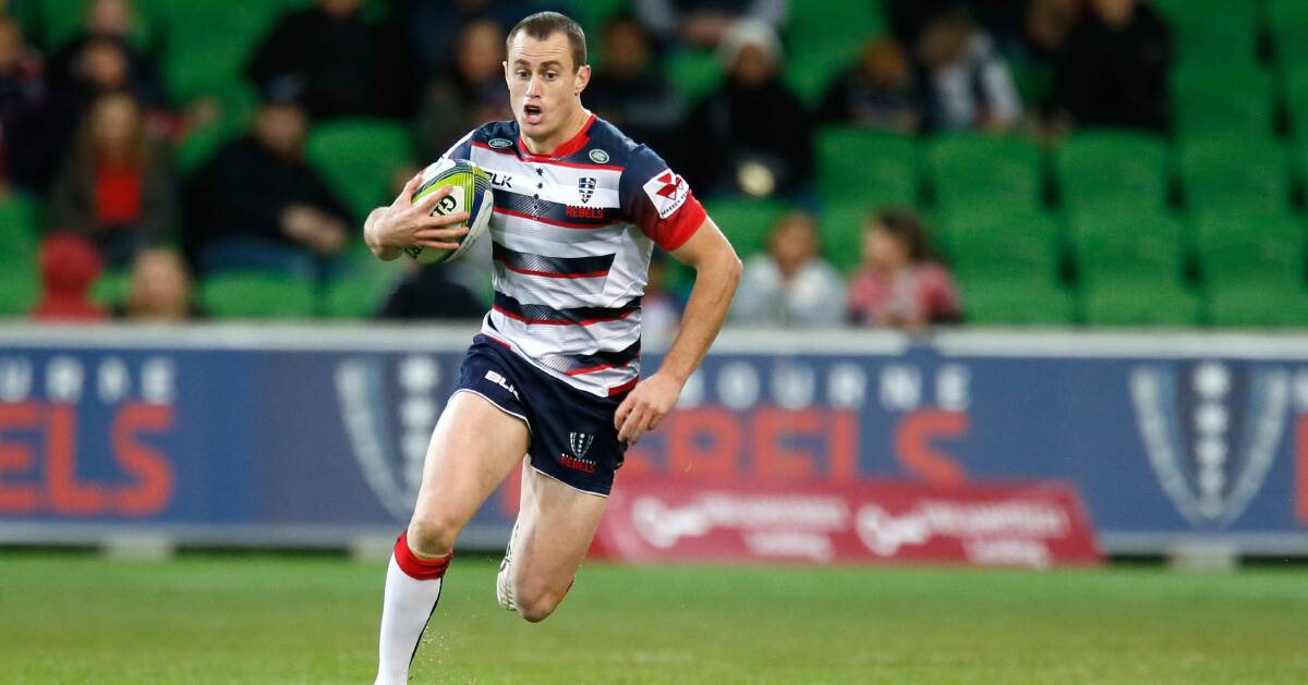 Homecoming: Mick Snowden has been named on the bench for the Melbourne Rising for Sunday's game in Tamworth. Photo: David Callow/Melbourne Rebels