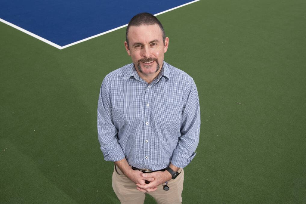 New man in charge: Hockey has been a lifelong passion for new Tamworth Hockey Association president Ross Briggs. Photo: Peter Hardin 161220PHC016