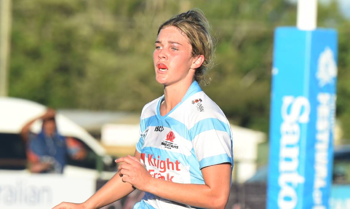 Rosie Ferguson looked far from out of place in the Super W environment as she made her Waratahs debut in their trial against the Reds in Narrabri on Saturday.