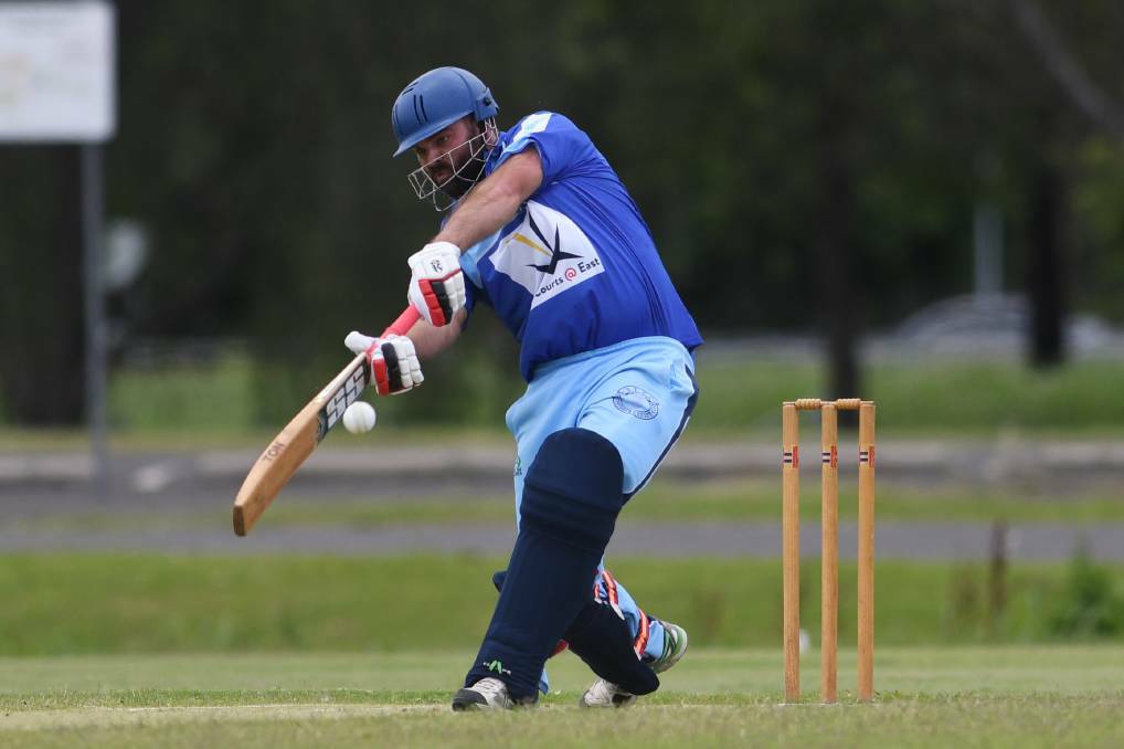 Mr consistent: Smith is South Tamworth's leading run-scorer this season, and has only failed to make double figures once. Photo: Gareth Gardner