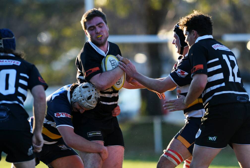 Darcy Barker was one of Tamworth's best in their narrow loss to Armidale. Photo: Gareth Gardner