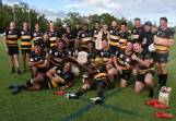 Pirates celebrate another Armidale Knockout triumph on Saturday.