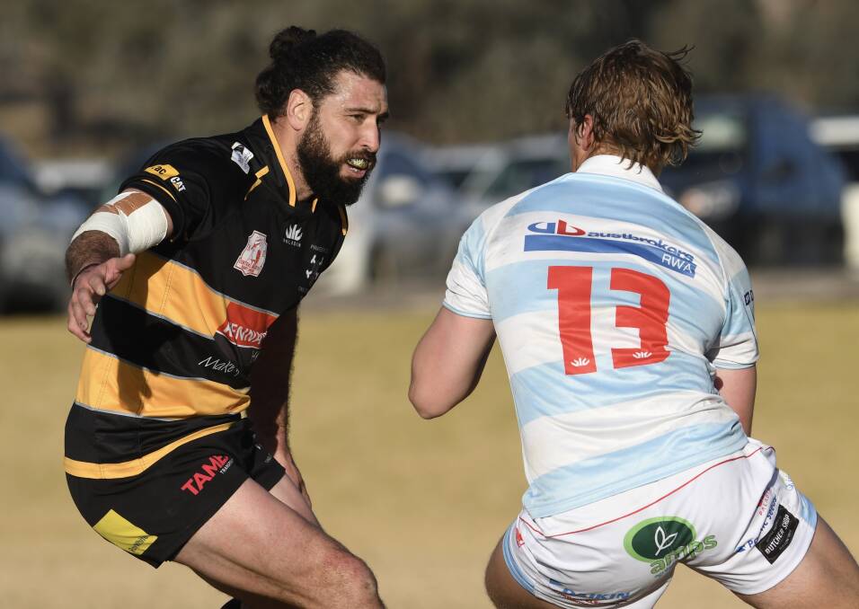 Damian Reti will start his first game for Pirates since the start of the second round when they host Scone on Saturday. Picture by Gareth Gardner