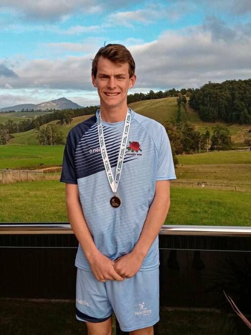 Busy times: Fresh from winning gold with the NSW under-18s, Oliver McGill will suit up for the North West side in Sydney this week. 