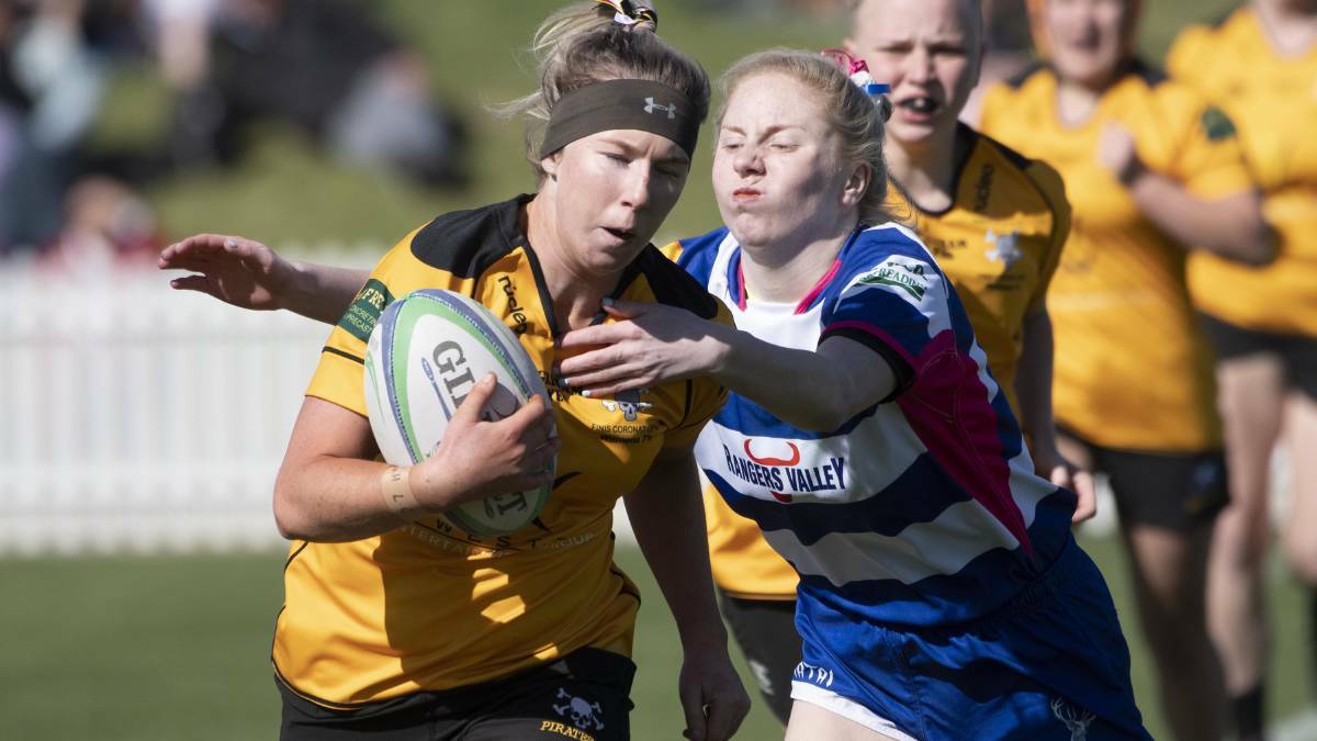 New horizons: Shae Partridge loved her first season of rugby 7s and was very keen to suit up for Pirates again this year. Photo: Peter Hardin