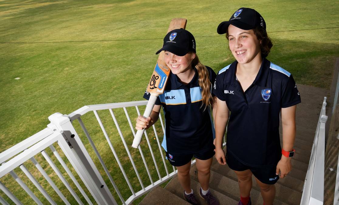 Rep call-up: Lara Graham and Jess Davidson have been selected in the ACT/NSW Country under-18s side for next year's nationals in Tasmania.