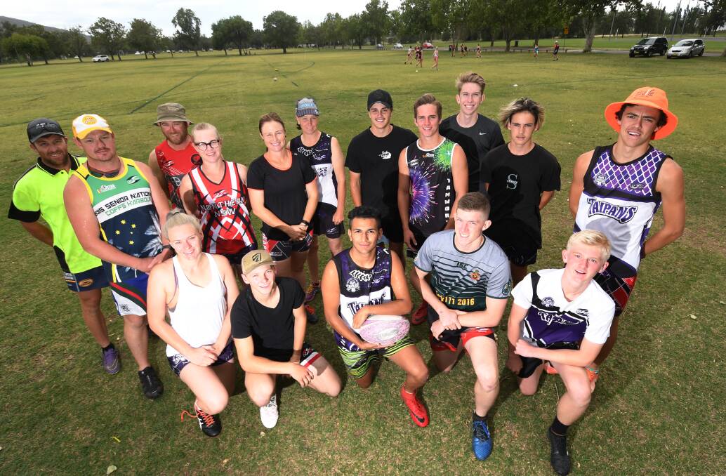 Nationals bound: Some of the Northern NSW Bears contingent that will be on the title hunt at Coffs Harbour this weekend. Photo: Gareth Gardner