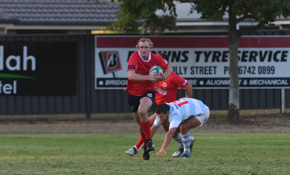 Dynamic: Brad Swain comes back in for the trip to Barraba and will have a big role to play in attack and defence. 