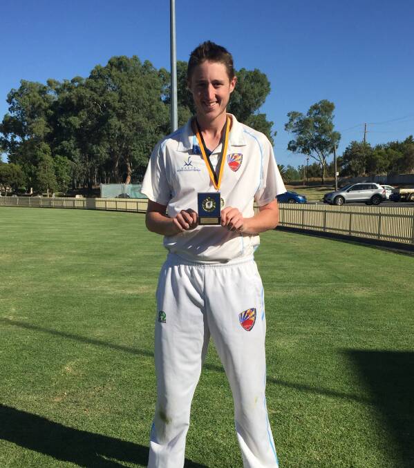 Sensational effort: Brody Blackett-Gregg was named player of the Connolly Cup final for his 4-30.