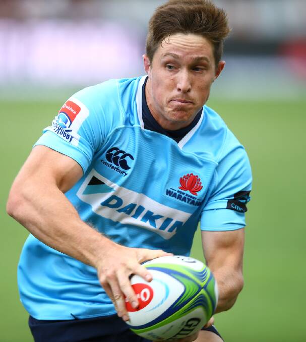 Big game: Alex Newsome has won his way back into the Waratahs starting side, and will run on at 14 in their quarter-final against the Highlanders.
