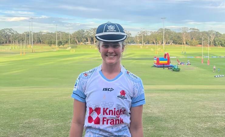 Making her Super Rugby debut for the Waratahs was naturally a very special moment for former Pirates captain Rosie Ferguson. Picture Supplied