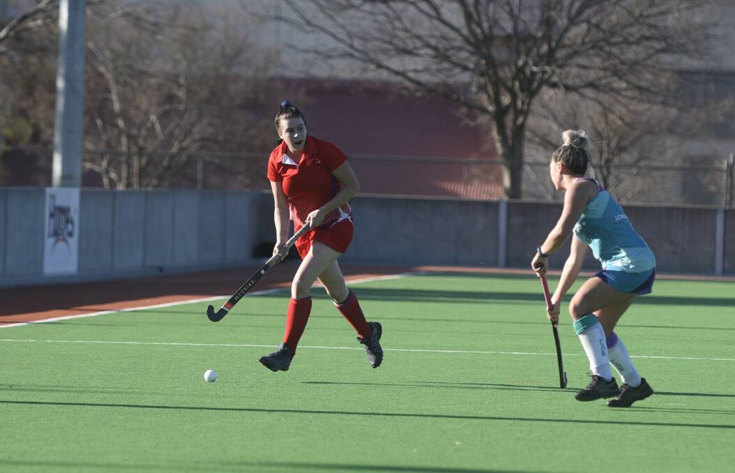 Brit Parker scored three of South United's six goals against Flames on Sunday.  