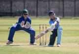 Levi Morgan battled superbly for the Tamworth Blue under 13s scoring an unbeaten 98. Picture by Peter Hardin