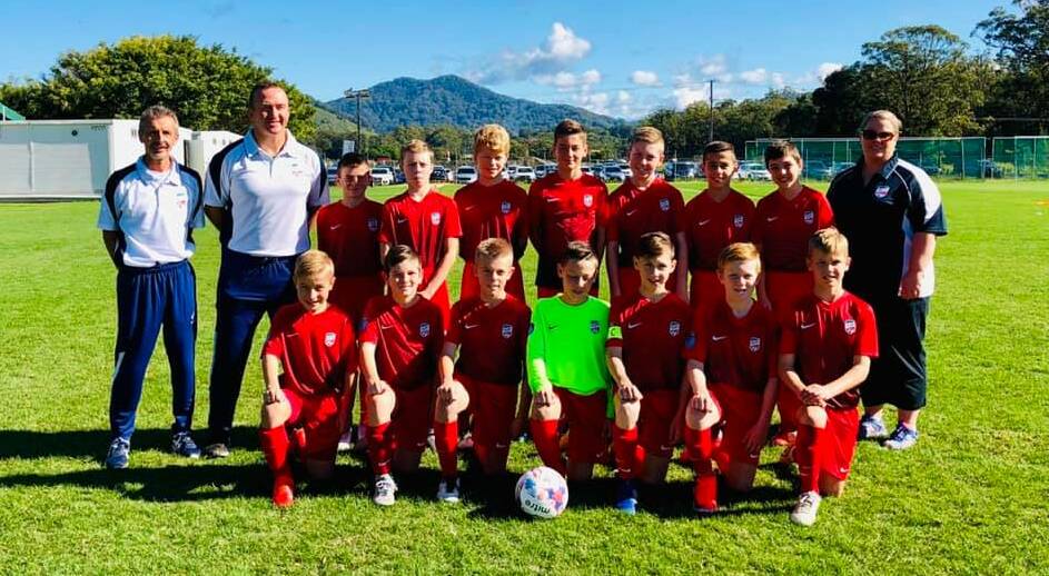 Top effort: The Northern Inland under-12s achieved their best finish at the State SAP Championships for boys played at Coffs Harbour on the weekend, finishing runners-up