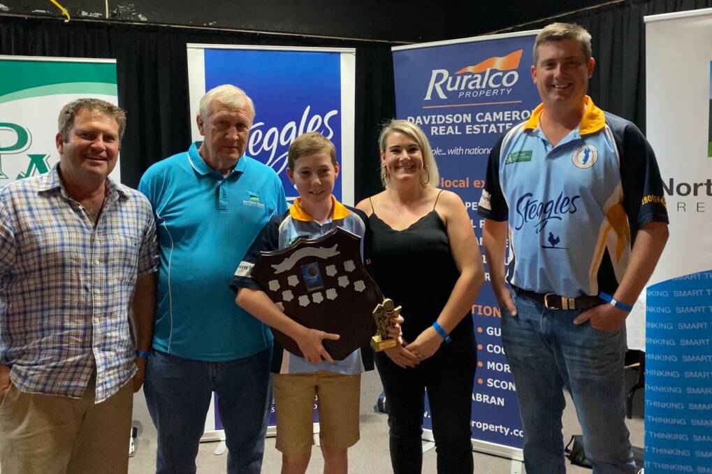 Top season: Tom Aitken was recognised as the Tamworth Junior Cricket Association's Player of the Season for 2019/2020.